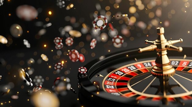 Live casino table with multi-camera feed